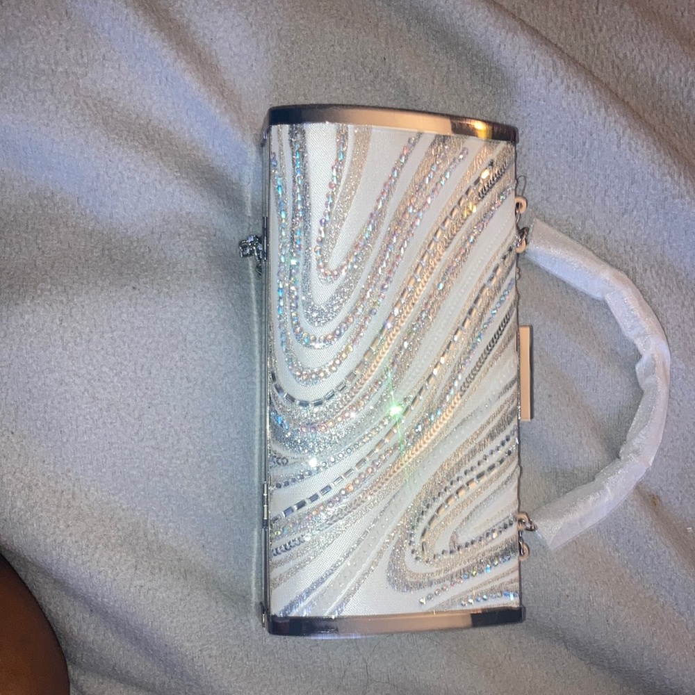 Once worn prom clutch.